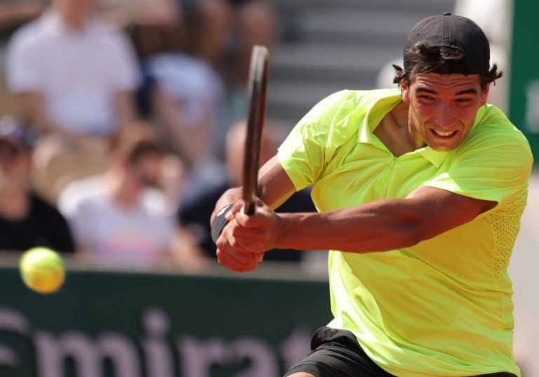 Tenista Henrique Rocha na segunda ronda da qualificação para o Open da Austrália