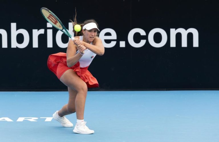 Tenista Francisca Jorge eliminada na qualificação do Open da Austrália
