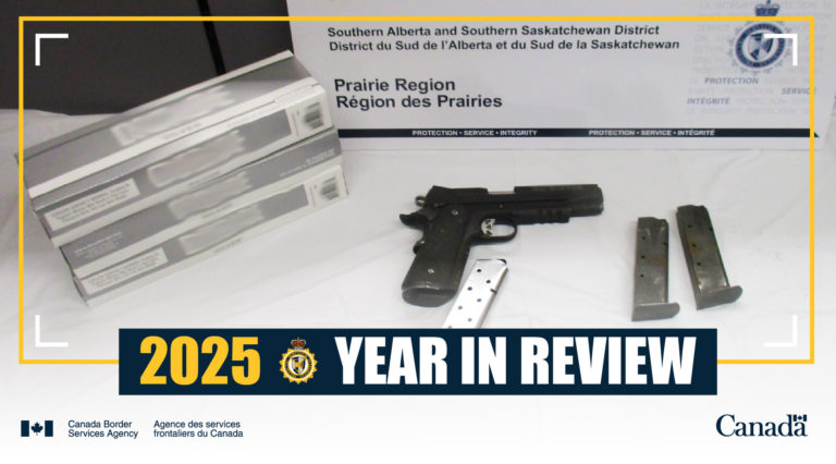 CBSA divulga relatório de operações de janeiro a outubro de 2025