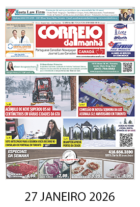 Correio da Manhã Canadá 27 de janeiro 2026