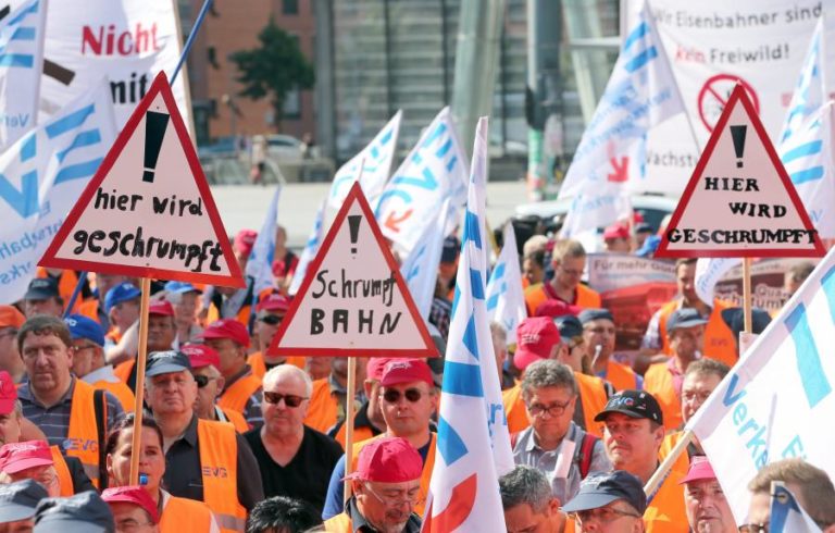 Alemã DB Cargo anuncia eliminação de mais de 6.000 postos de trabalho