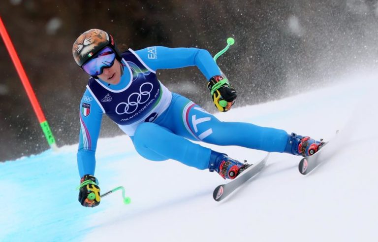 Federica Brignone torna-se a mais velha campeã no esqui alpino