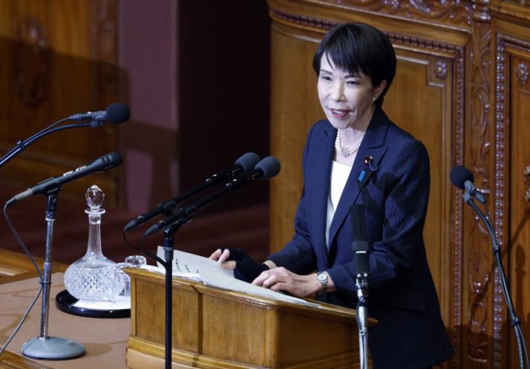 Líder do Japão acusa China de querer mudar o status quo “pela força ou coação”