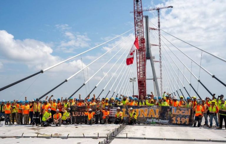 Trump ameaça bloquear ponte Gordie Howe e LiUNA Canada reage