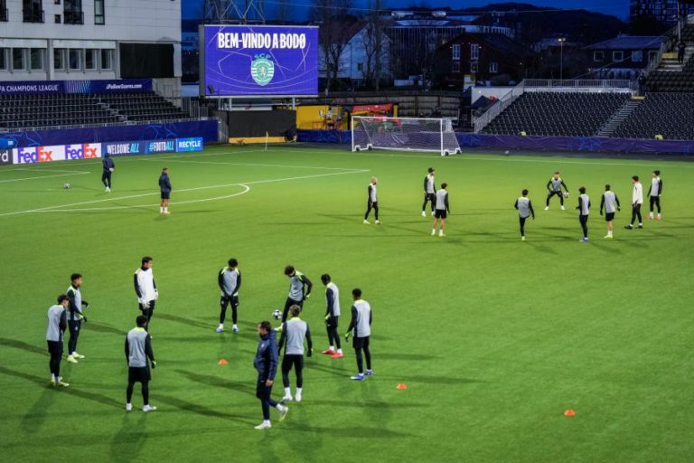 LC: Sporting inicia luta por presença nos ‘quartos’ no sintético do Bodo/Glimt