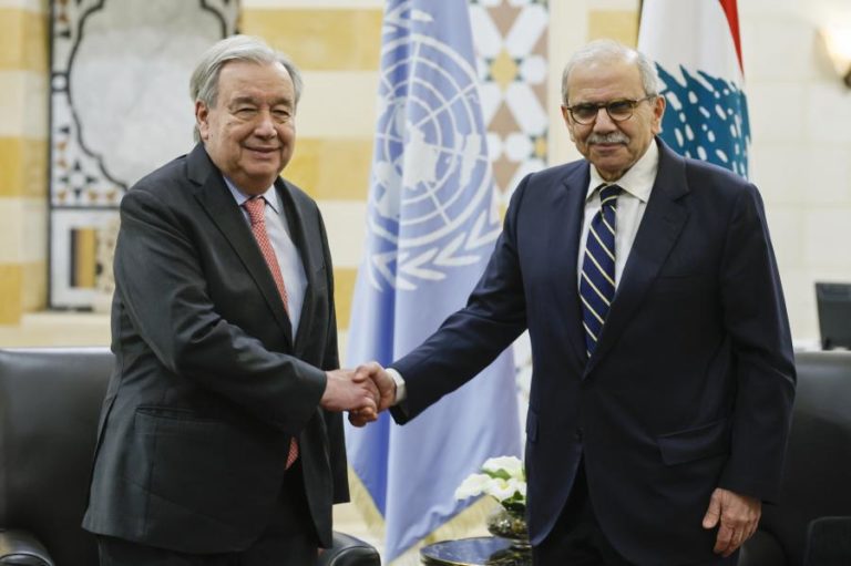 Guterres alerta que não há saída militar no Líbano e apela ao diálogo