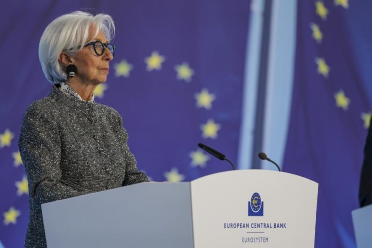 Lagarde assegura que BCE tem diferentes opções para reagir ao choque energético
