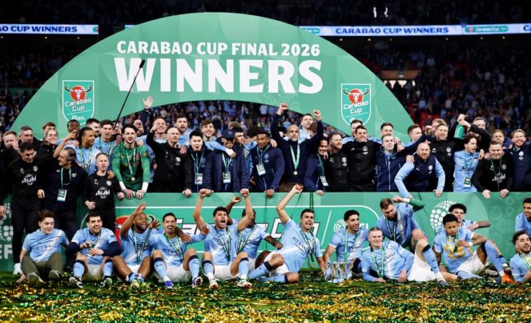 Manchester City conquista Taça da Liga inglesa com ‘bis’ do insuspeito Nico O’Reilly