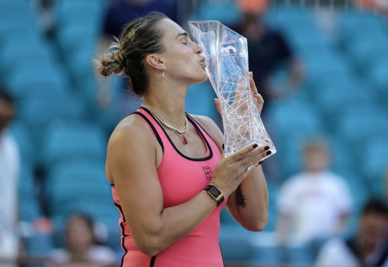 Aryna Sabalenka vence WTA 1000 de Miami frente a Coco Gauff