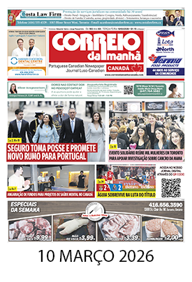 Correio da Manhã Canadá 10 de março 2026