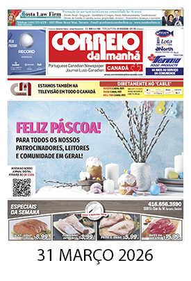Correio da Manhã Canadá 31 de março 2026