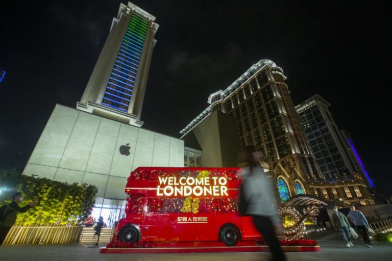 Lucro da operadora de jogo de Macau Sands China sobem 23,6% até março
