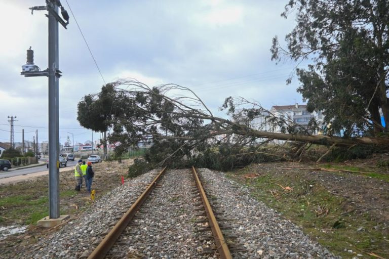 Comissão de Defesa da Linha do Oeste contesta falta de reparações após as tempestades