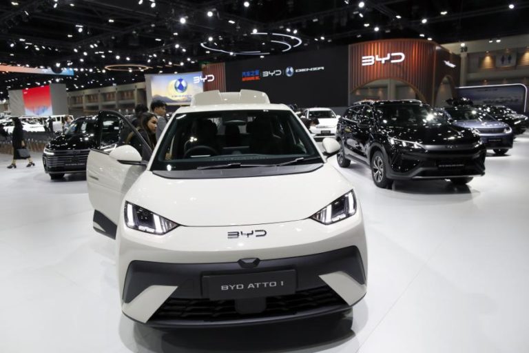 Lucro da fabricante chinesa BYD cai 55% para 510 ME entre janeiro e março