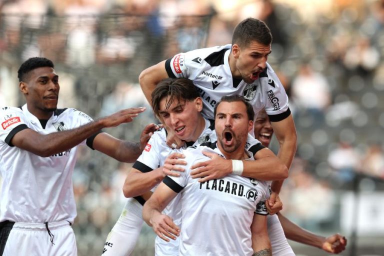 Vitória de Guimarães regressa aos triunfos com goleada por 5-0 ao Tondela na I Liga