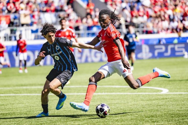 UEFA Youth League: Benfica perde com Club Brugge e falha final