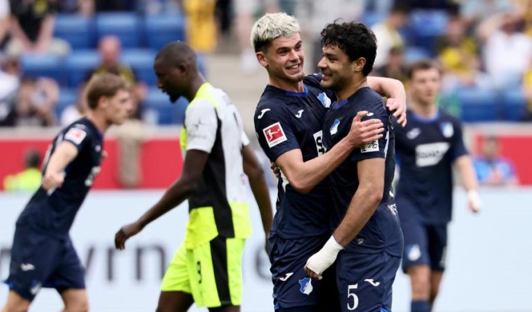 Hoffenheim vence Dortmund e abre caminho para o título do Bayern em dia histórico