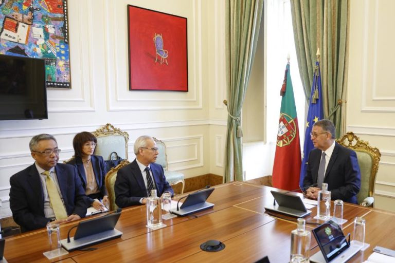 Seguro recebe chefe do Governo de Macau em Belém para “reforçar a relação”