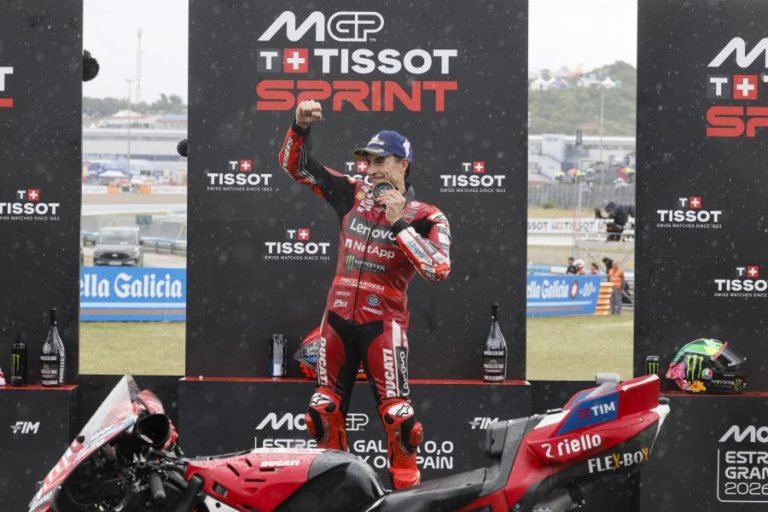 Marc Márquez vence corrida sprint de MotoGP em Jerez marcada pela chuva