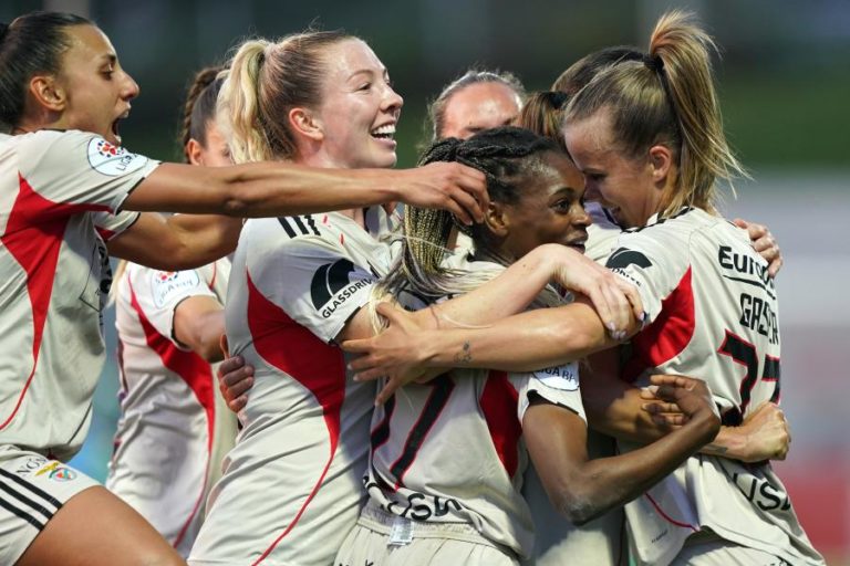 Benfica hexacampeão nacional feminino de futebol ao vencer em Braga