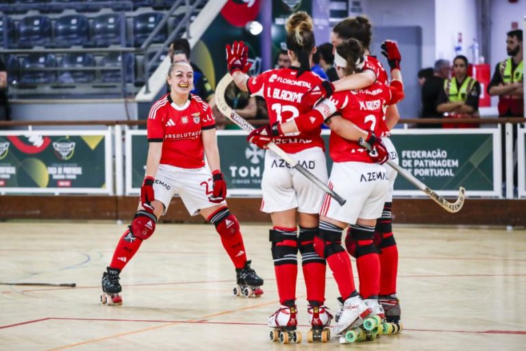 Benfica conquista pela 12.ª vez seguida a Taça de Portugal feminina de hóquei em patins