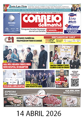 Correio da Manhã Canadá 14 de abril 2026