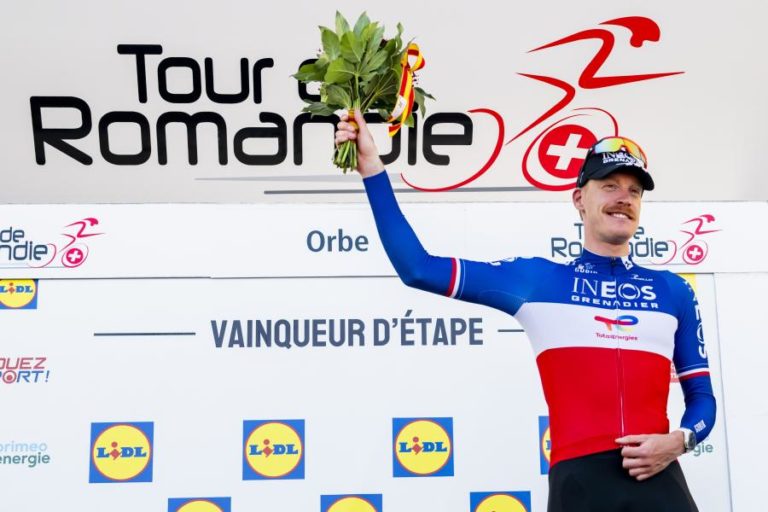 Dorian Godon vence terceira etapa da Volta à Romandia, Tadej Pogacar segue líder