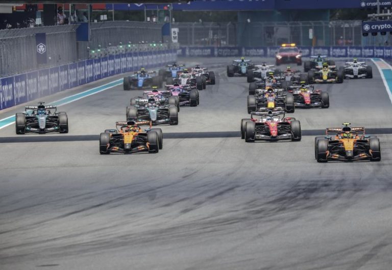 GP de Miami de Fórmula 1 antecipado três horas por receio de trovoadas