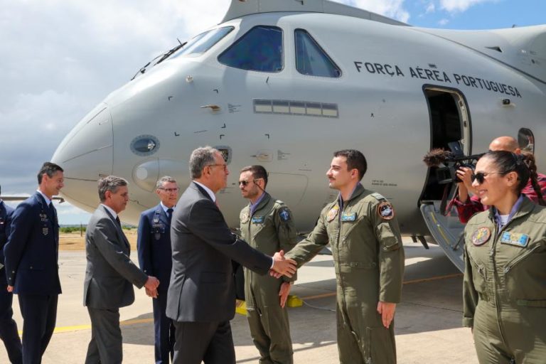 Presidente da República assistiu a demonstração operacional da Força Aérea no Montijo