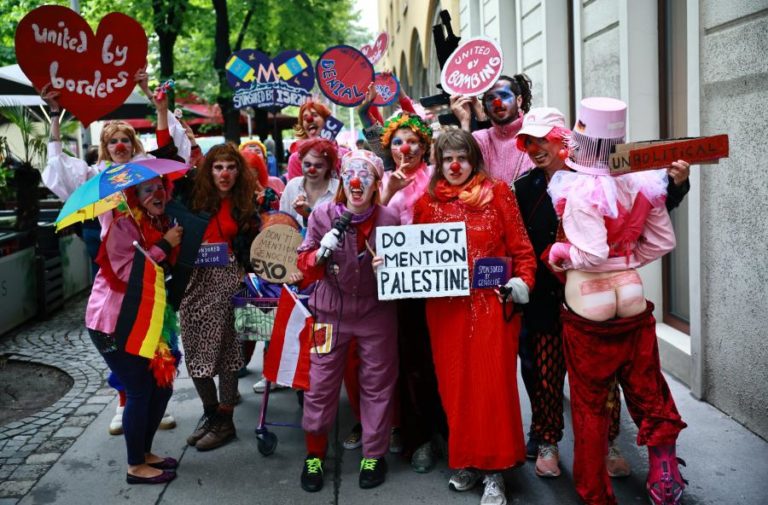 Milhares protestaram em Viena contra participação de Israel na Eurovisão