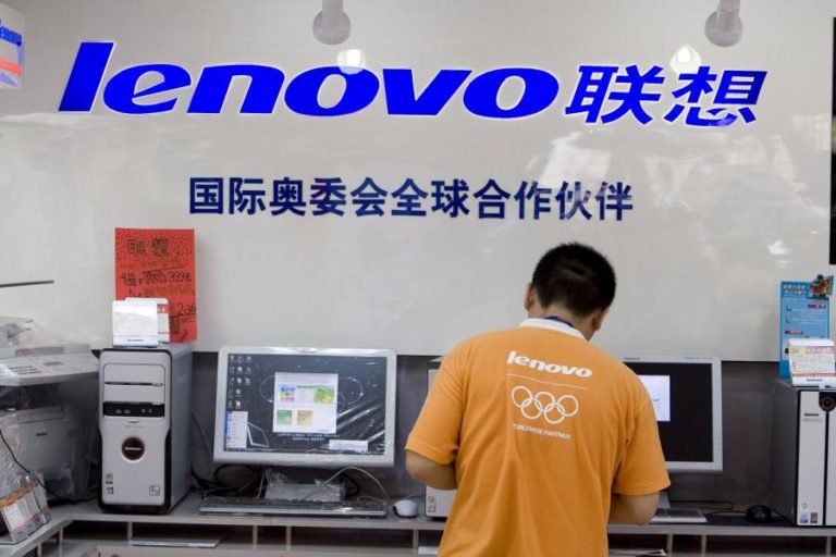Lucro da tecnológica Lenovo sobe 38% para 1.648 ME no último ano fiscal