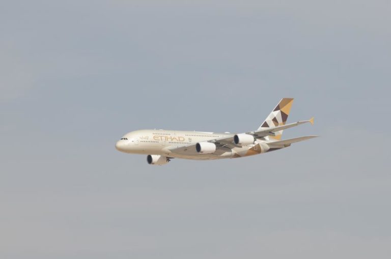 Etihad Airways retoma operações aéreas na Síria após 14 anos de interrupção