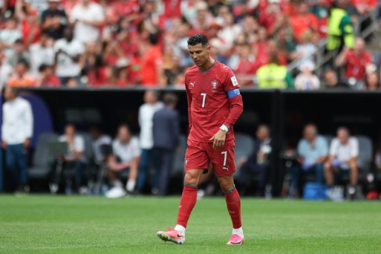 Mundial2026: Ronaldo soma 10.º jogo consecutivo em ‘branco’ em fases finais