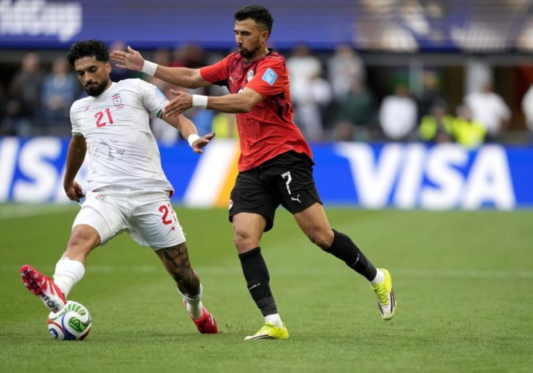 Mundial2026: Egito empata com Irão em jogo com final frenético