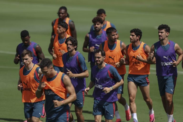 Seleção portuguesa treina pela última vez em Palm Beach