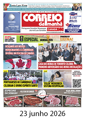 Correio da Manhã Canadá 23 de junho 2026