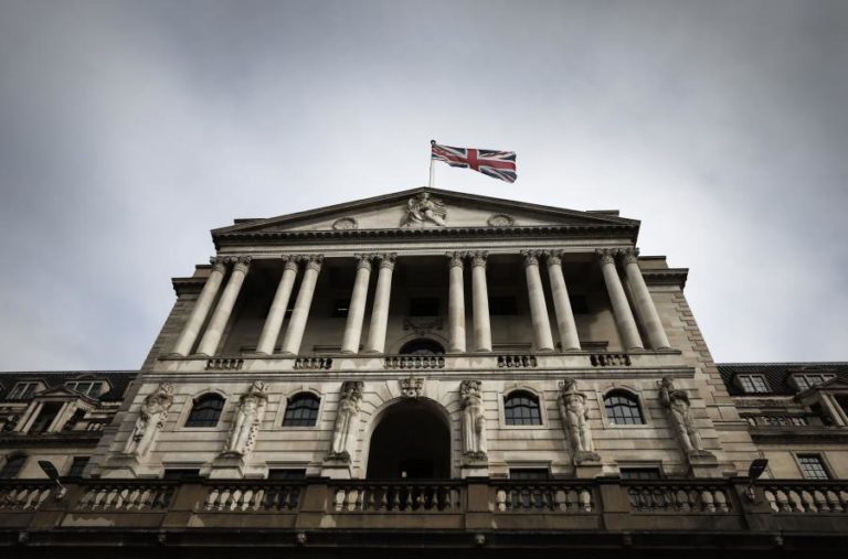 Banco da Inglaterra mantém taxa diretora em 3,75%