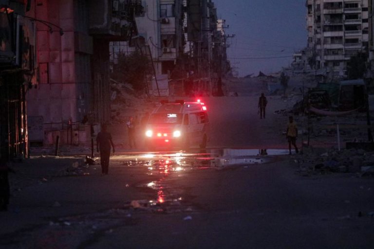 Serviço de ambulâncias de Gaza em risco de “paralisia total”