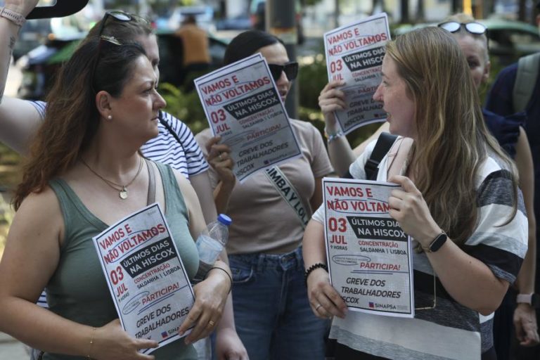 Trabalhadores da Hiscox protestam contra integração na Genpact