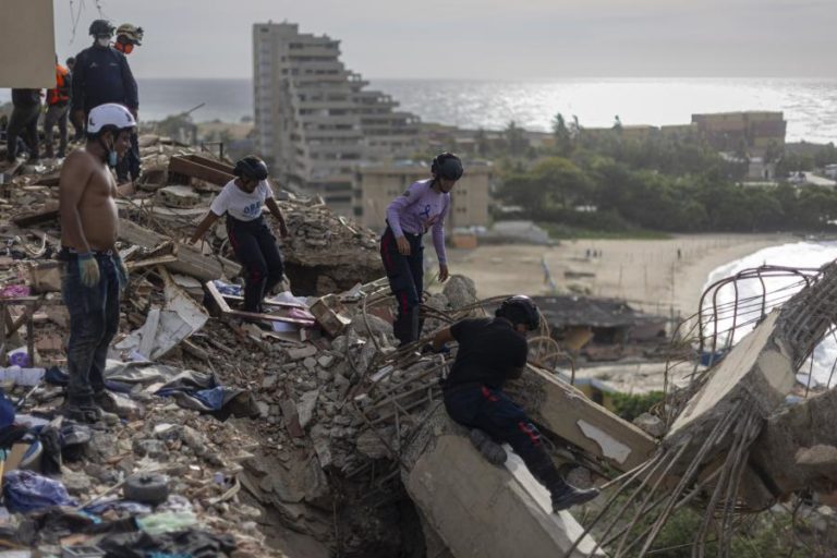 Sobe para 104 número de portugueses e lusodescendentes mortos nos sismos na Venezuela