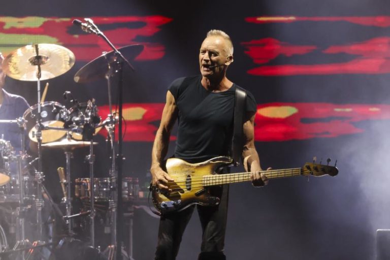 Sting serviu 100 minutos de puro rock na Figueira da Foz