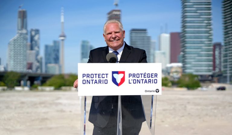 Doug Ford apresenta despesas superiores a 44 mil dólares
