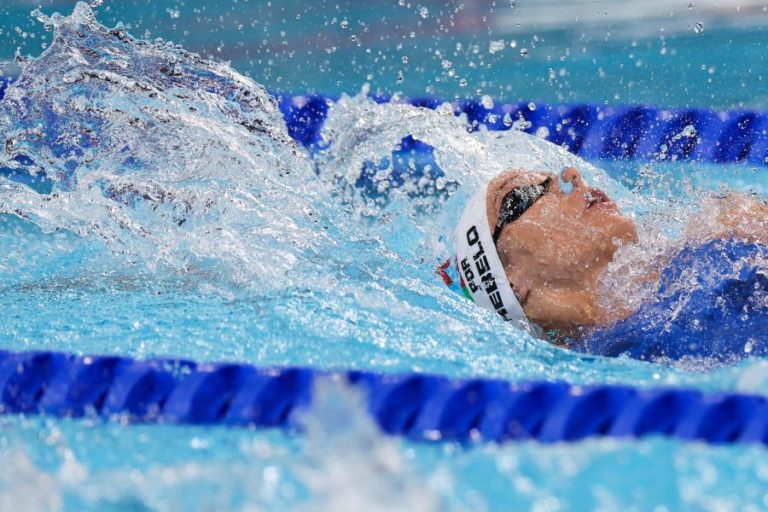 Taranto2026: Nadadora Camila Rebelo também revalida título nos 100 metros costas
