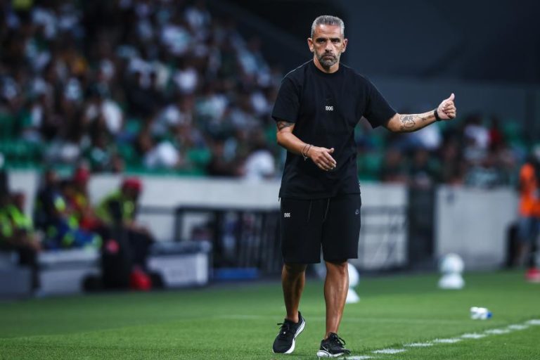 I Liga: Rui Borges assume desejo de voltar a ganhar títulos pelo Sporting