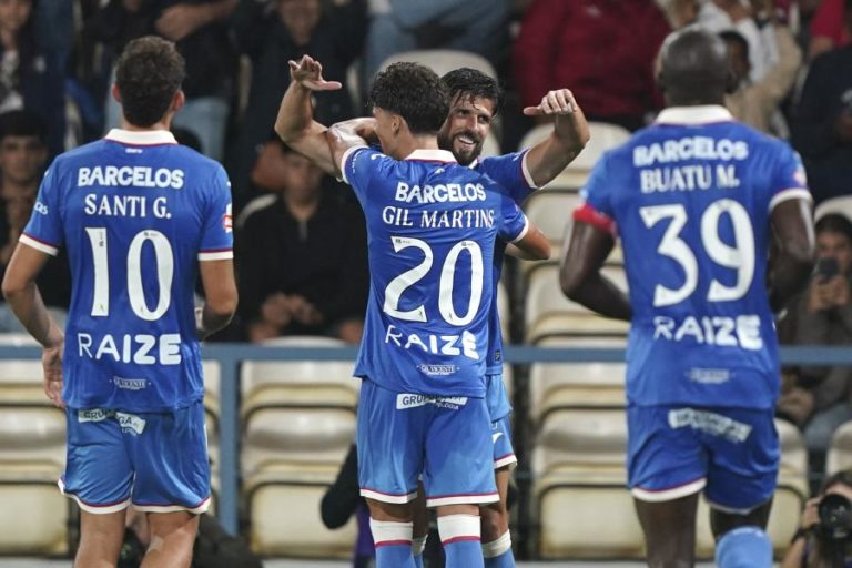 I Liga: Gil Vicente mantém pleno de triunfos ao bater lanterna-vermelha Casa Pia