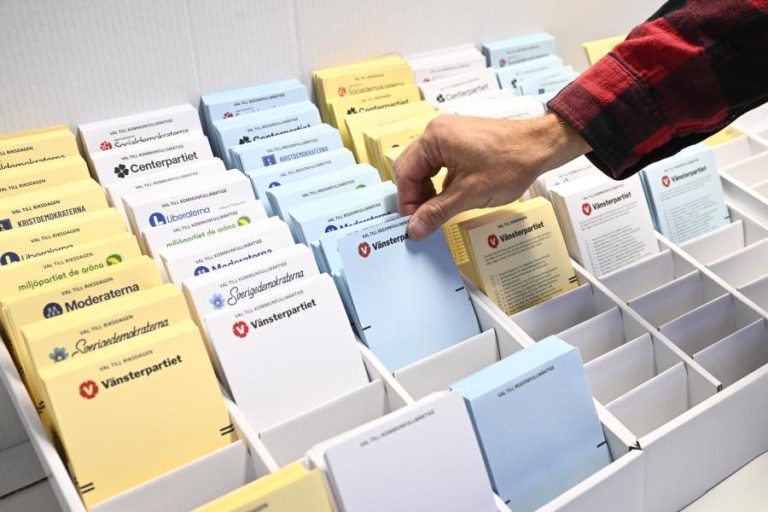 Suécia inicia votação antecipada para eleições legislativas de setembro