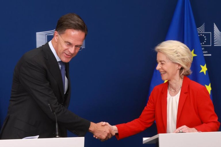 Von der Leyen e Rutte reúnem-se 4.ª feira para debater foco na defesa e ameaças híbridas