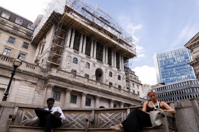 Banco de Inglaterra mantém principal taxa diretora em 3,75%