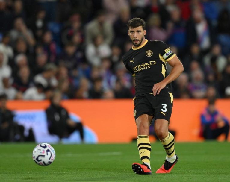 Rúben Dias é o novo capitão do Manchester City