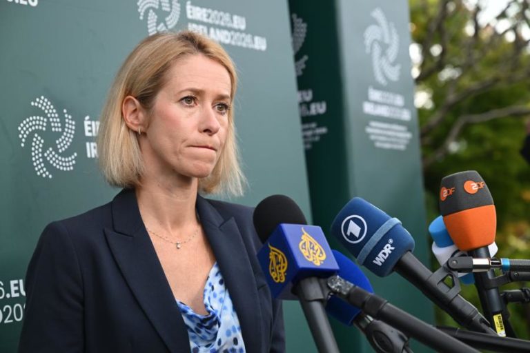 Kallas exorta países da UE a entregarem mísseis em fim de vida útil a Kiev